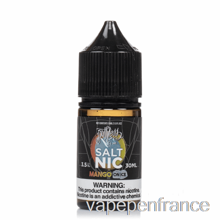 Mangue Sur Glace - Sels Impitoyables - Stylo Vape 30ml 35mg
